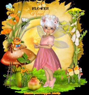 Flower angel