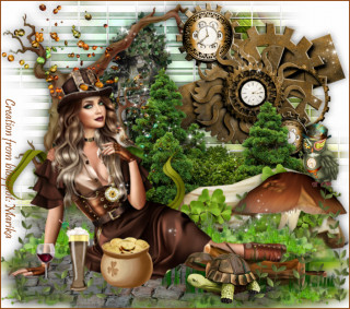 Lady steampunk