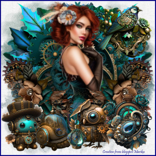 Steampunk lady