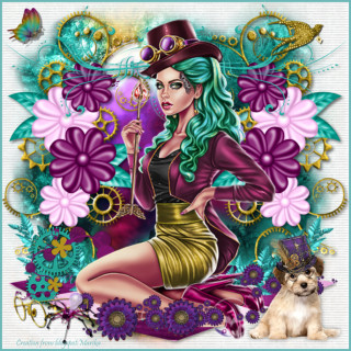 Stampunk lady