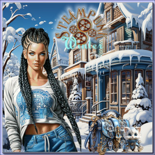 Steampunk winter