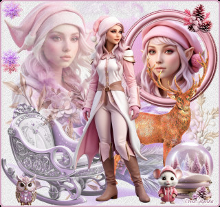 Pink elf