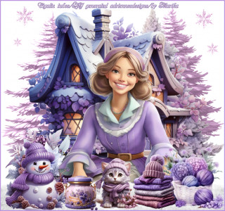 Purple winter